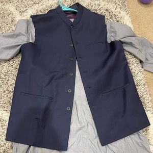 Junaid Jamshed vest suit